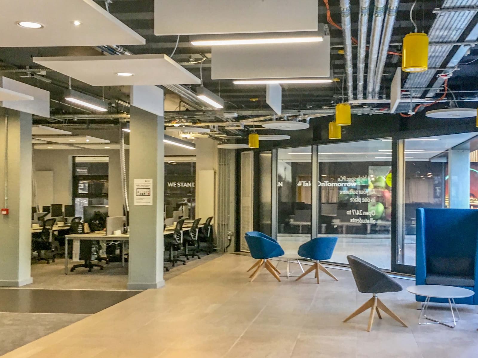 Northumbria Hub - Work area