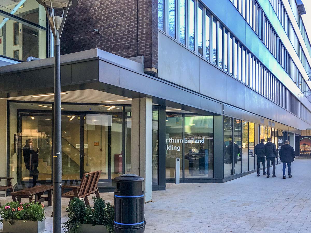Northumbria Hub - External View and Entrance